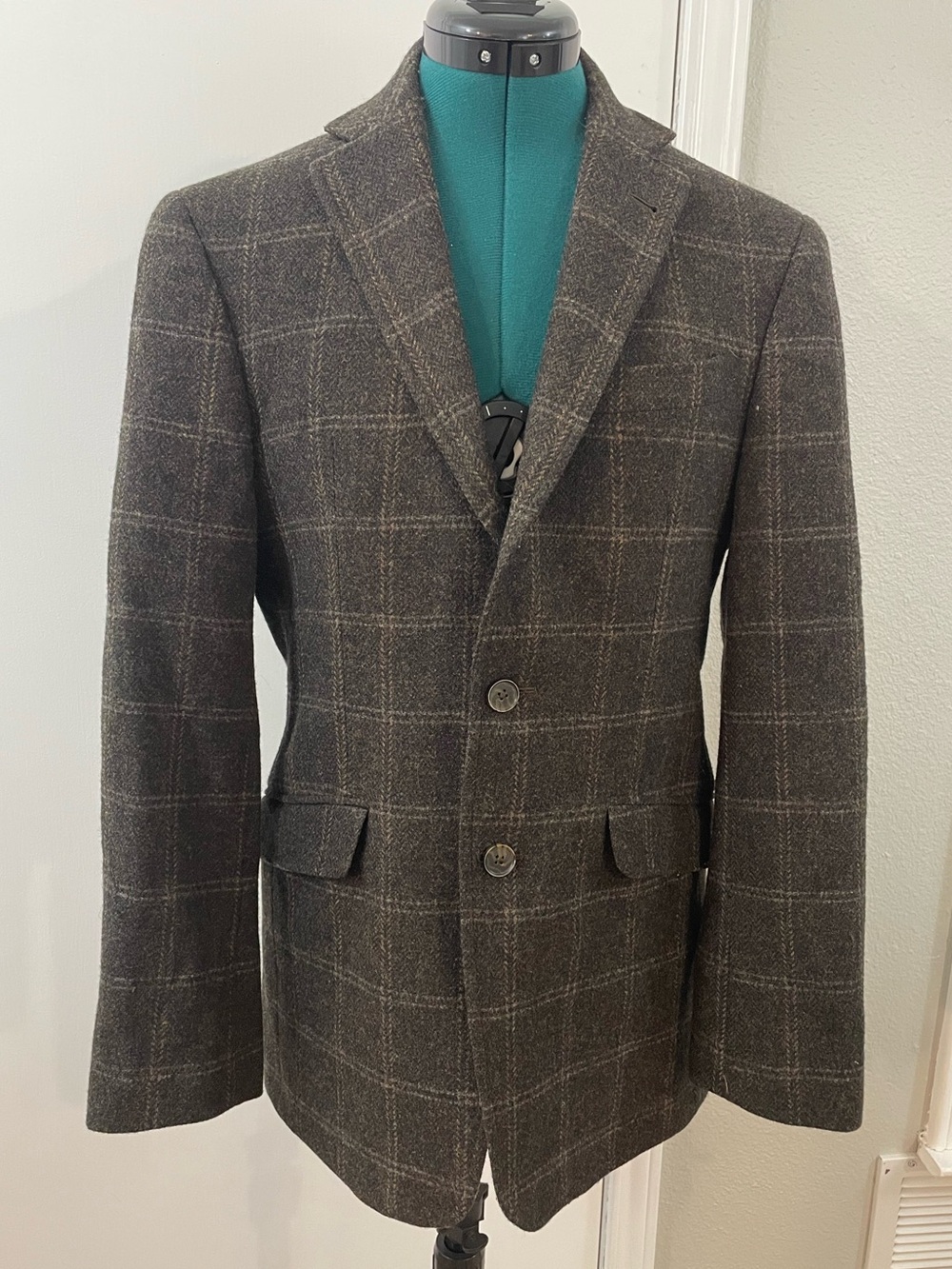 Joseph Abboud Men's Wool Tailored Blazer Jacket